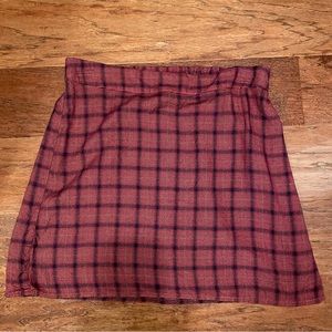 American Eagle plaid mini skirt